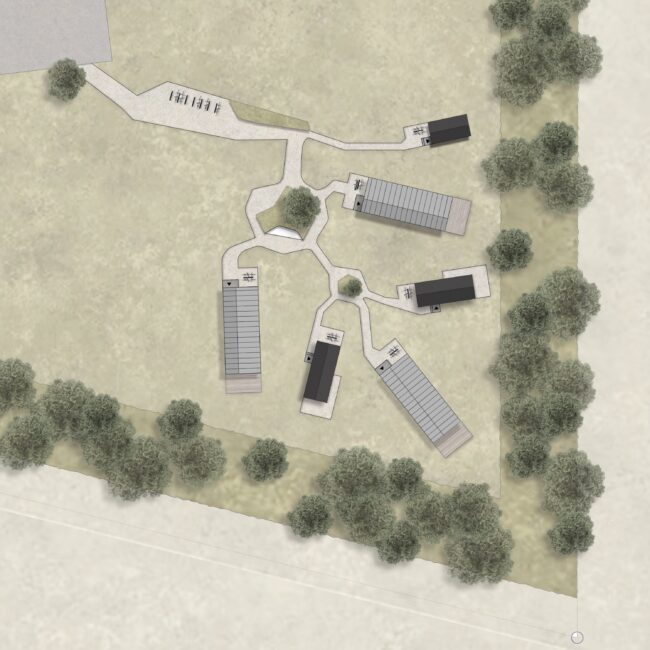 Minihäuser Thülsfelde - Lageplan